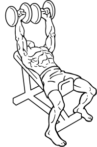 incline dumbbell press